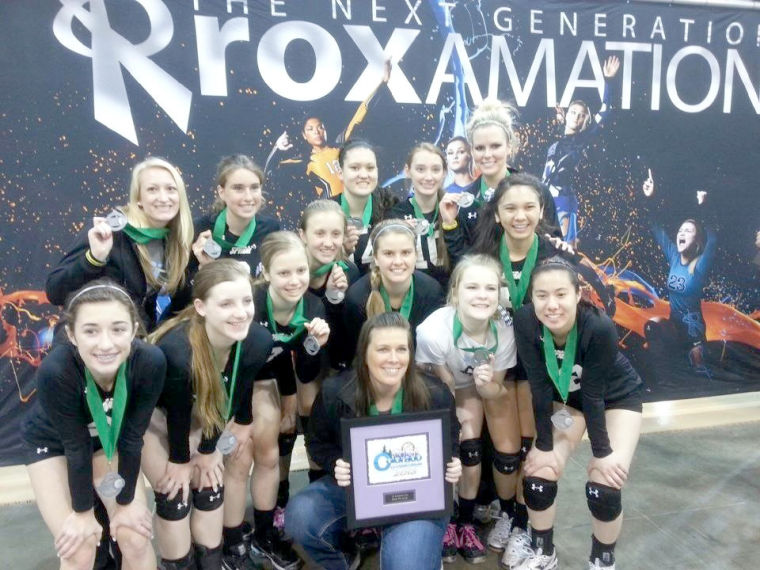 Local volleyball team finishes 2nd